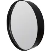 Natur24 Spiegel Round 90 x 6 x 90 cm aus Stahl