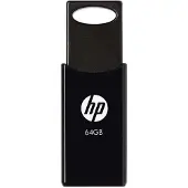 HP PNY v212w, 64 GB, USB Typ-A, 2.0, 14 MB/s, Dia, Schwarz