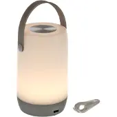Werner LED Laterne, weiß/schwarz