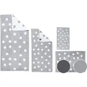 Done. Duschtücher "DAILY SHAPES", (4 St., 4 Duschtücher)