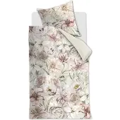 Rivièra Maison Bettwäsche Lily Love Rosa Baumwolle-135 x 200 cm