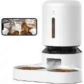 Petlibro - Granary Camera Dual Food Tray - White - 5L