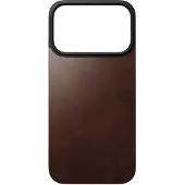 Nomad Magnetische Leder Hülle iPhone 17 Pro Rustikales Braun Horween - NM014407858