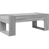 vidaXL Couchtisch Sonoma-Grau 110 x 50 x 41 cm Holzwerkstoff