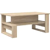 vidaXL Couchtisch Sonoma-Eiche 90 x 50 x 40 cm Holzwerkstoff