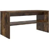 vidaXL TV-Schränk 80 x 35 x 40 cm Geräucherte Eiche Holzwerkstoff
