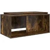 vidaXL Kaffeetisch Set 2 stk. Räuchereiche 90 x 48 x 40 cm