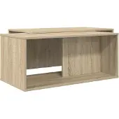 vidaXL Kaffeetisch Set 2 stk. Sonoma-Eiche 90 x 48 x 40 cm