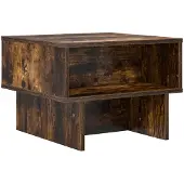 vidaXL Couchtisch Räuchereiche 48 x 46 x 35 cm Holzwerkstoff