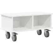 vidaXL TV-Ständer 68,5 x 35 x 35 cm Weiß Holzwerkstoff