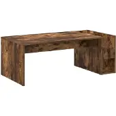 vidaXL Couchtisch Geräucherte Eiche 101,5 x 50 x 37 cm Holzwerkstoff