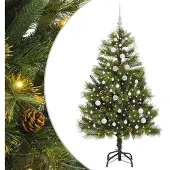 vidaXL Fedde (mit LEDs und weissen Bällen)