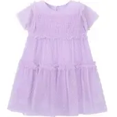 Mayoral Elegantes Kleid 3917 Violett Regular Fit