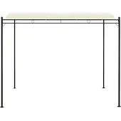 vidaXL "Winter Sale" Pavillons & Partyzelte - Creme Pavillon Stoff Cremeweiß DE3696073