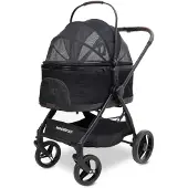 Wonderfold P3 Tier Transportwagen für mittlere Tiere / Hunde Buggy