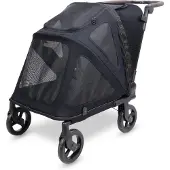 Wonderfold PFM Pet Medium Premium Hundebuggy - Farbe: Jet Black