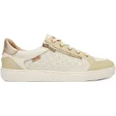 Pikolinos Damen Sneaker aus Leder mit Reißverschluss Lanzarote W7B, Größe:39 EU, Farbe:Weiß
