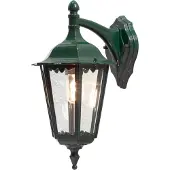 Konstsmide Firenze Down grün lackiertes Aluminium, klares Glas 7212-600