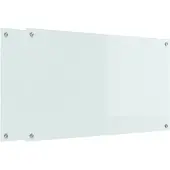 vidaXL Küchenrückwand 2 stk. Weiß 100 x 60 cm Gehärtetes Glas