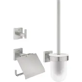 GROHE Start Cube QuickFix WC-Set 3 in 1, klebbar, supersteel