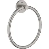 GROHE Start QuickFix Handtuchring, klebbar, supersteel