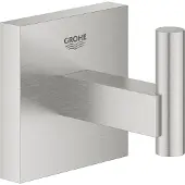 GROHE Start Cube QuickFix Bademantelhaken, klebbar, supersteel