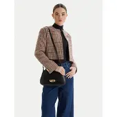 Calvin Klein Hardware Flap Medium Crossover Bag Black/tumbled Deep Gold Größe: OS | Umhängetaschen Outlet | Damen | Gelb
