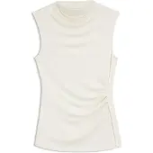 BOSS Top aus Stretch-Jersey mit drapiertem Kragen Grösse XL