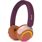 Philips 4000 series TAK4200MP/00, Kabellos, 20 - 20000 Hz, Anrufe/Musik, 129 g, Kopfhörer, Orange, Violett, Rose