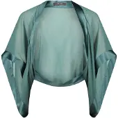 Vera Mont Chiffonstola mit 3/4 Arm in Dark Emerald | Gr.: M
