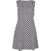 Apricot Minikleid "Gestreiftes Jersey-Mini-Kleid" mit Muster