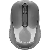 NGS Haze, Beidhändig, Optisch, RF Wireless, 1600 DPI, Schwarz, Graphit