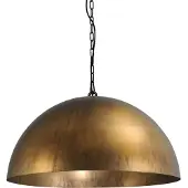 Masterlight Pendelleuchte Larino 1-flammig Stahl Altmessing Ø60cm
