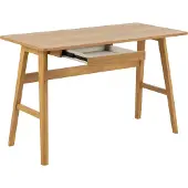 Ebuy24 Barnett Schreibtisch Eiche Nachbildung.