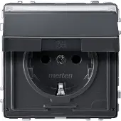 Merten SCHUKO-Steckdose anth MEG2312-7214