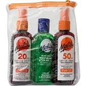 Malibu Travel Pack Dry Oil Spray SPF20 & SPF50 (F) 300 ml 3 stk.