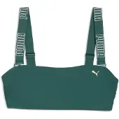 Puma Bandeau-Bikini-Top "SWIM WOMEN BANDEAU TOP" breite, verstellbare Träger mit Logoschriftzug