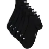 Puma UNISEX QUARTER PLAIN 3P, 35/38 black