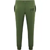 Roberto Cavalli Cavalli Class Print-Logo Olivfarbenen Sweatpants