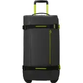 American Tourister Urban Track Duffle/Wheels M Coated black/lime