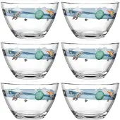 Leonardo Schüssel Bambini Avventura Weltraum 12 cm (Set von 6)