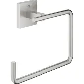 GROHE Start Cube QuickFix Handtuchring, klebbar, supersteel