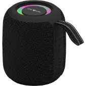 Gembird Bluetooth LED Lautsprecher in Schwarz - Kompakt mit RGB Beleuchtung