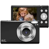INF Digitalkamera 2.7K/44MP/16x Digitalzoom/Anti-Shake/Webcam