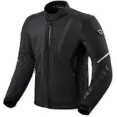 REV'IT! Revit Venator H2O wasserdichte Motorrad Textiljacke, schwarz, 4XL