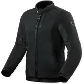 REV'IT! Revit Highcrest H2O wasserdichte Damen Motorrad Textiljacke, schwarz, 40