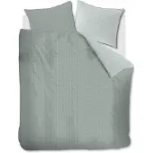 Rivièra Maison Bettwäsche Twisted Grüngrau Baumwolle-200 x 200 / 220 cm | 2-Persoons