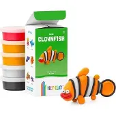 Sonstige Verlage HEY CLAY Clownfisch Modelliermasse – Augenclown (Nemo)