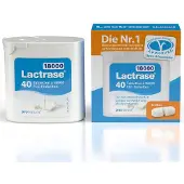 Pro Natura Lactrase 18.000 Fcc Tabletten im Spender