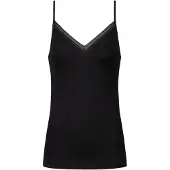 Mey Spaghetti Top Serie Modal Lace Schwarz | Größe S